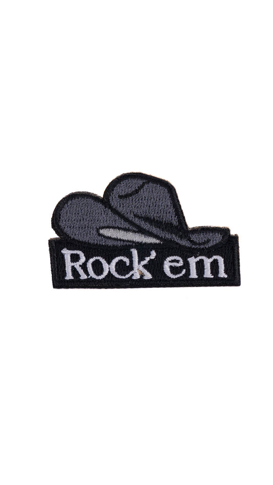 Rock'em Cowboy Hat Patch 2024