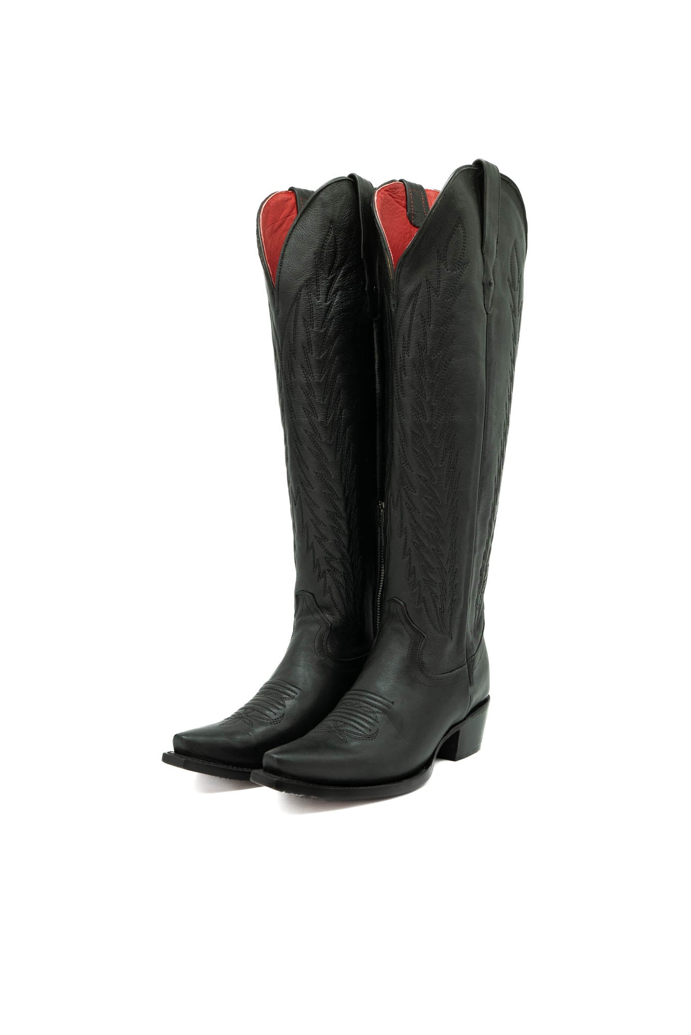 Valentina Tall Cowgirl Boot Red Bottom – Rock'Em