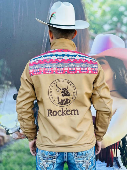 Rock'em Aztec Men's Jacket 2024