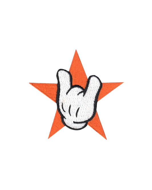 Houston Star Hand Emoji H-Town Hat Patch