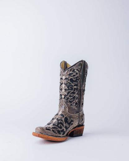 Little Flora Retro Cowgirl Boot
