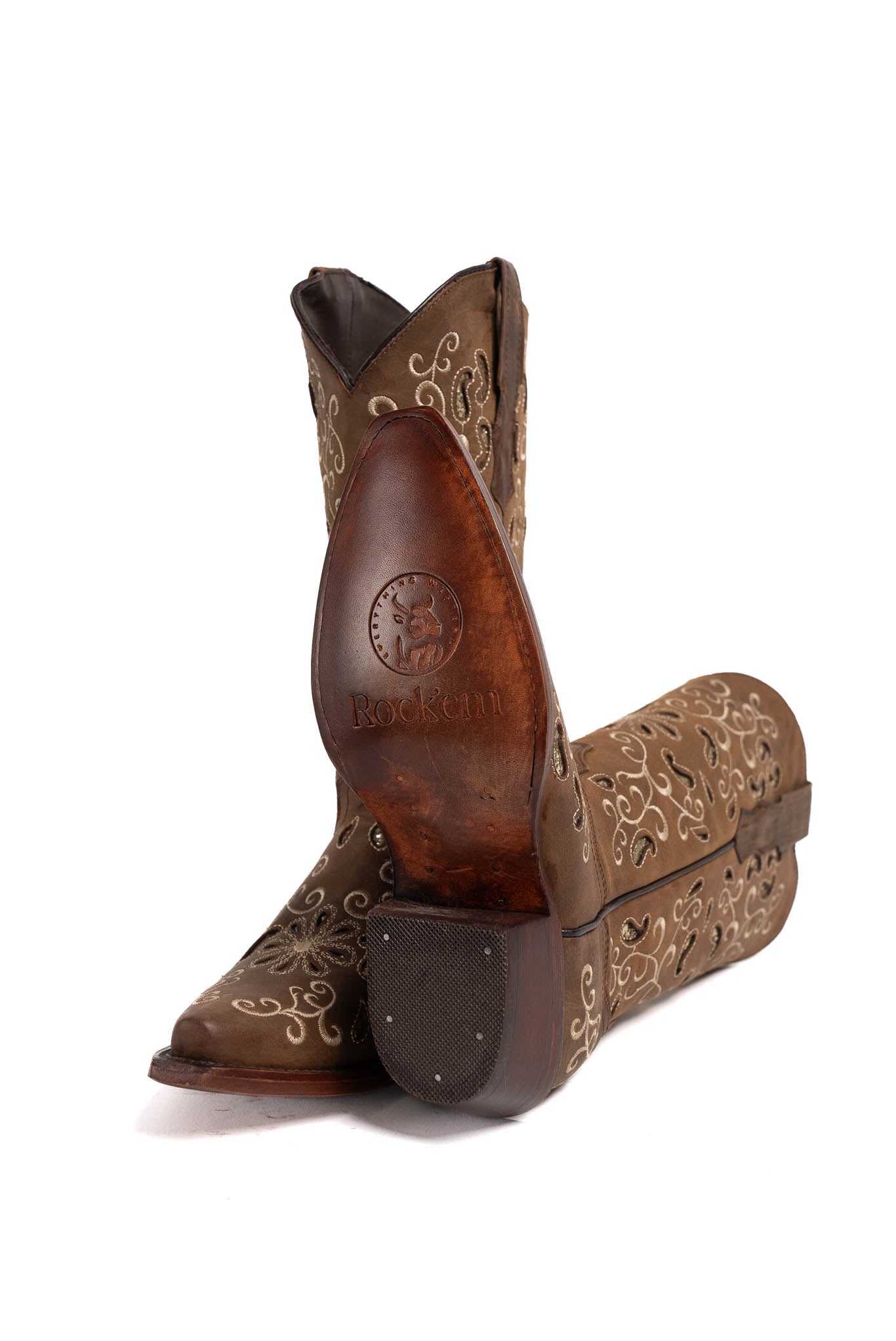 Alexandria Snip Toe Cowgirl Boot