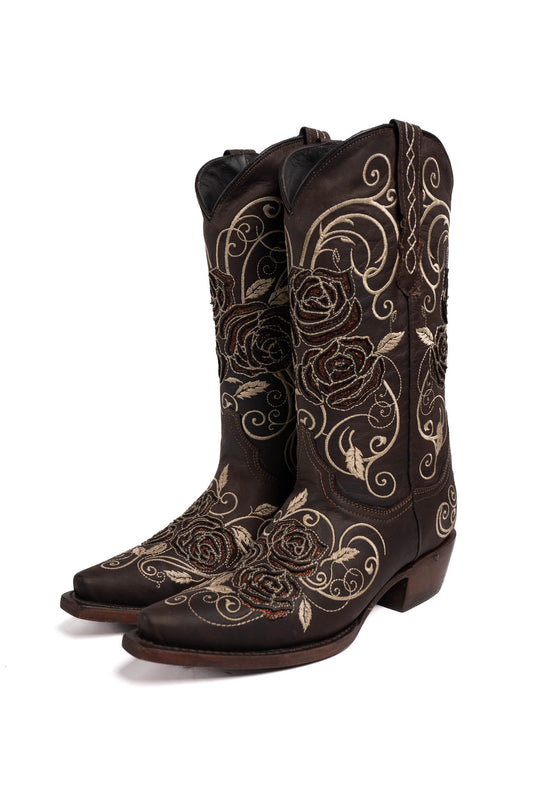 Rosal Snip Toe Cowgirl Boot