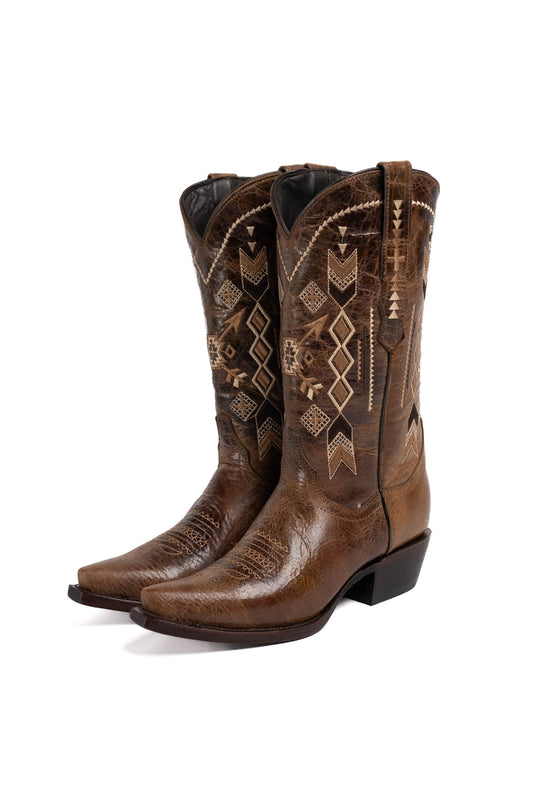 Azteck Snip Toe Cowgirl Boot