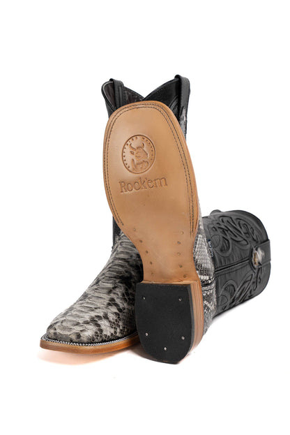 Piton Acabado Original Square Toe Cowboy Boot