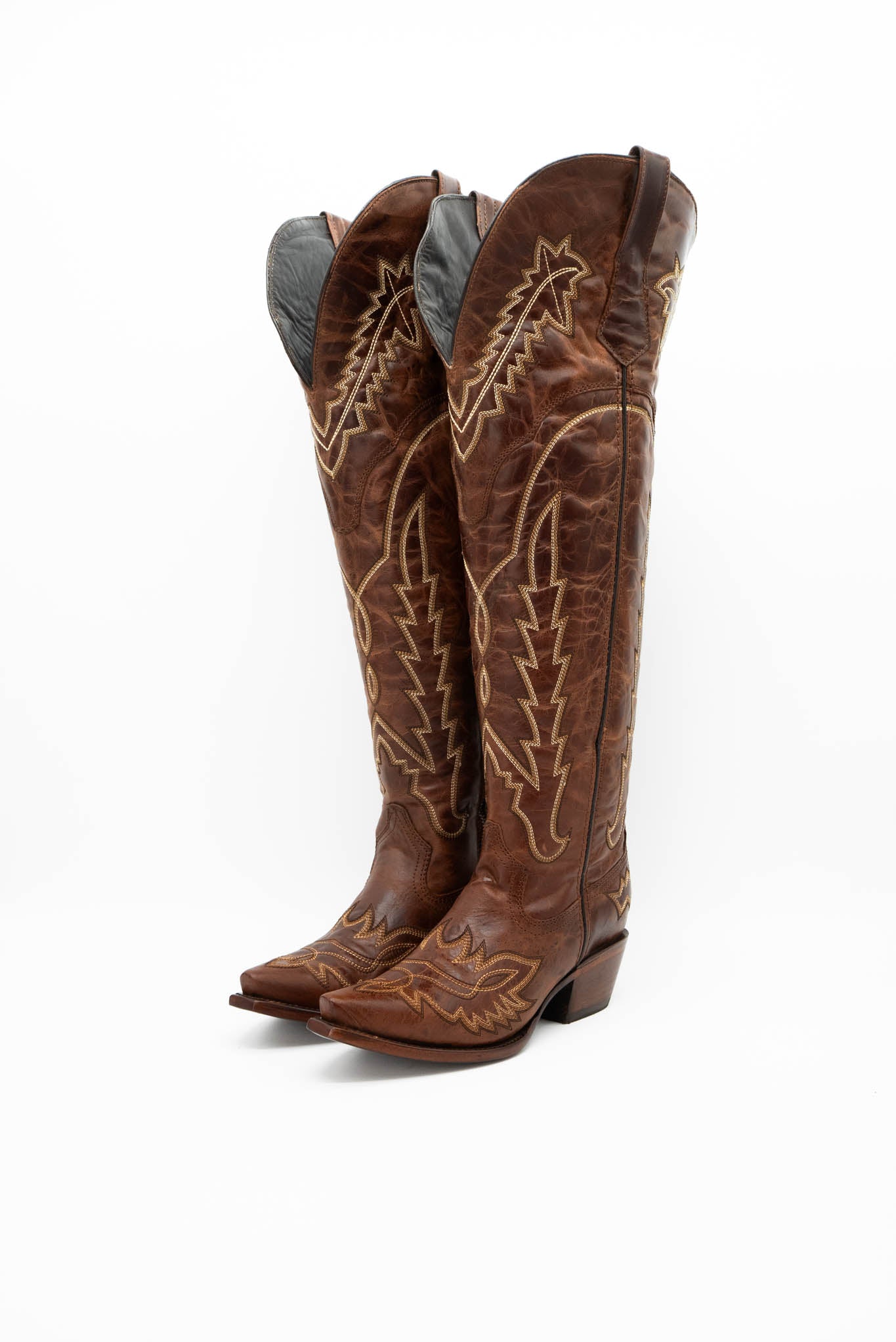 Alexa XL Est. Otono C/ Copete Wide Calf Friendly Cowgirl Boot