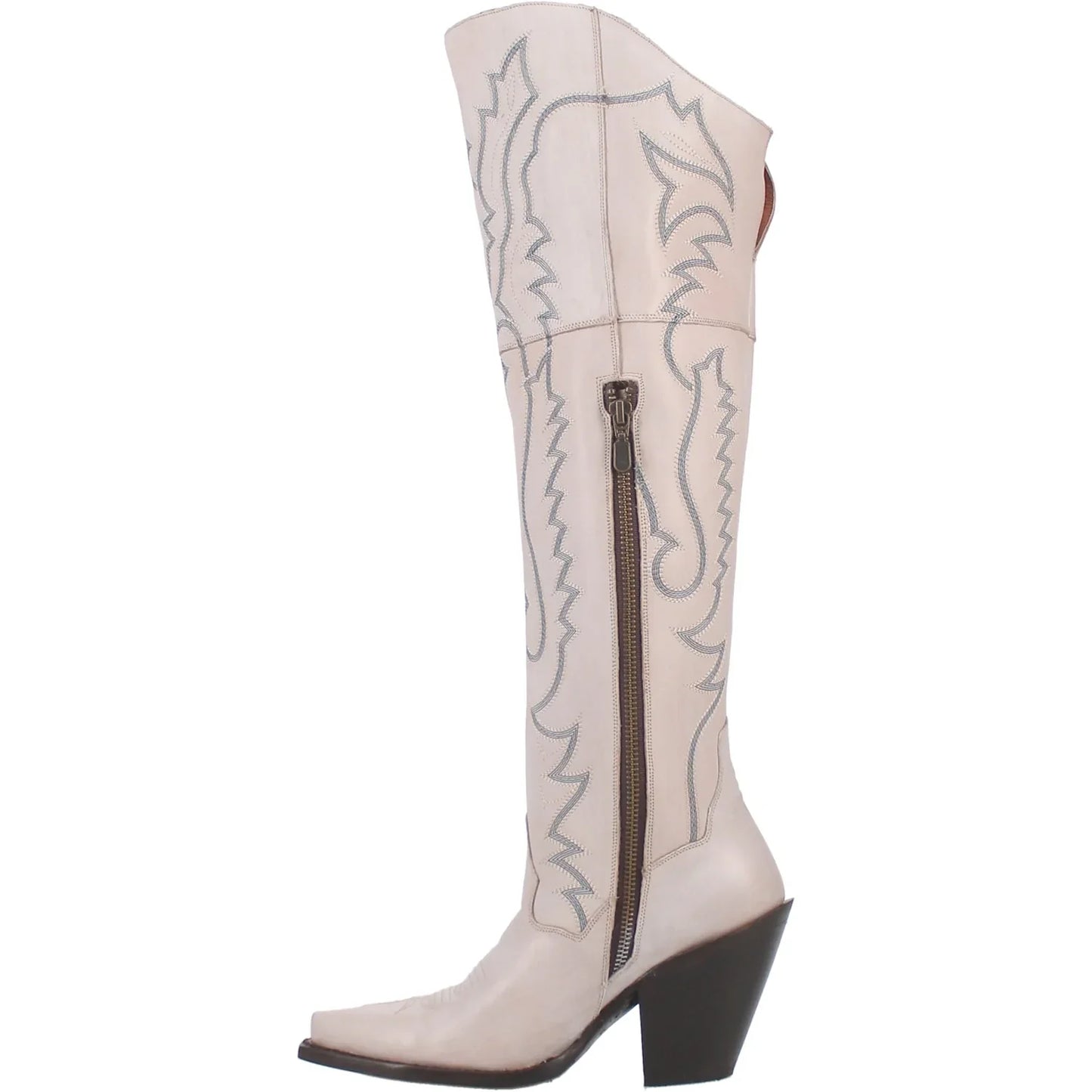 DAN POST Loverly Leather Boot White