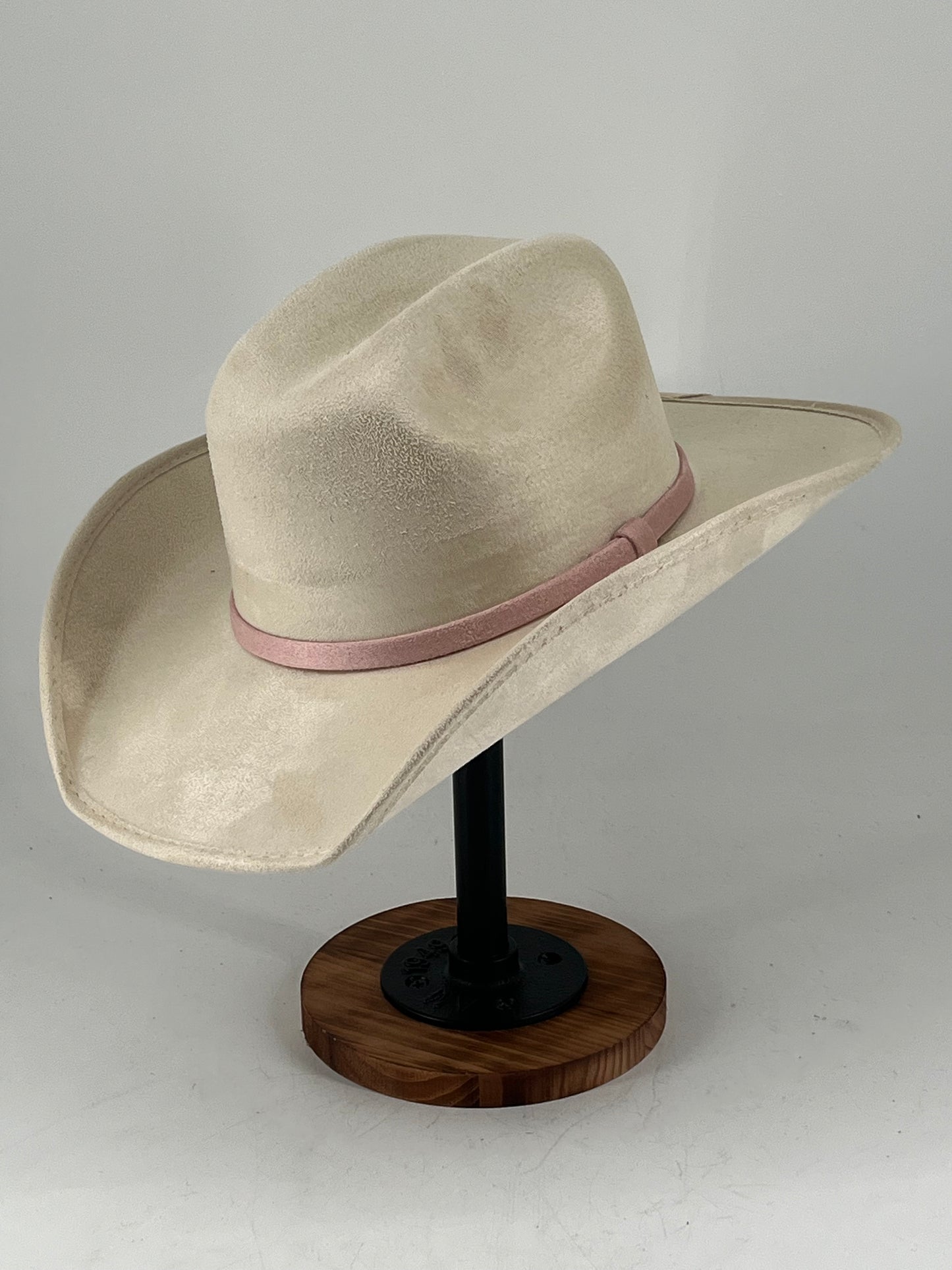 Little Damian Malboro Rainbow Toquilla Suede Cowgirl Hat