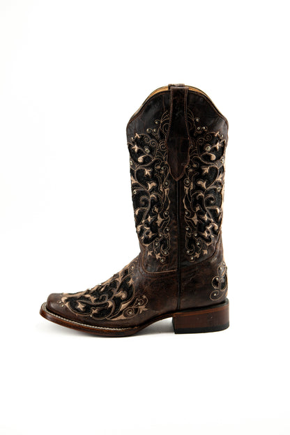 Flora 250 Square Toe Cowgirl Boots