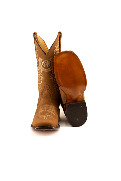 Crazy Bordado #4 Cowgirl Boots