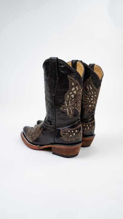 Little Angel Point Toe Boots