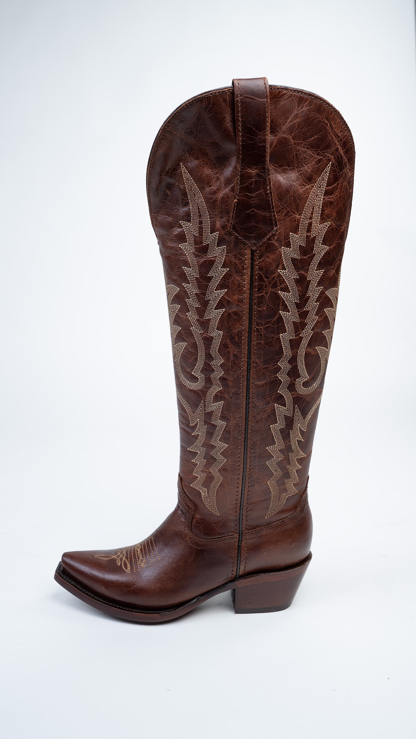 Alexa Est. Aguila Tall Wide Calf Friendly Cowgirl Boot