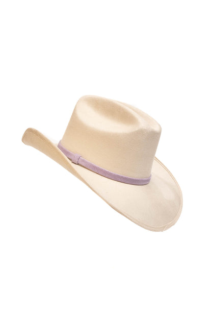 Little George Malboro Rainbow Toquilla Suede Cowgirl Hat