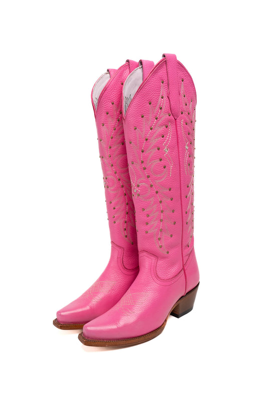 Paulina Snip Toe Tall Cowgirl Boot
