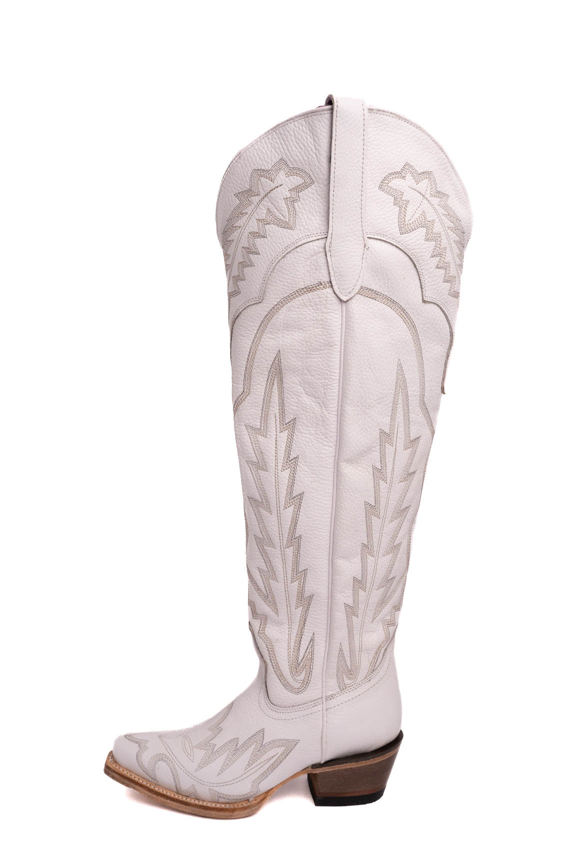 calf high work boots