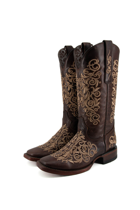 437 Linden Square Toe Boot Cowgirl Boot