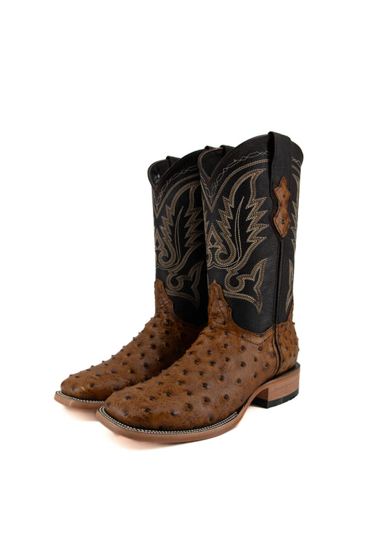 Women's Imit. Avestruz Cowgirl Boot