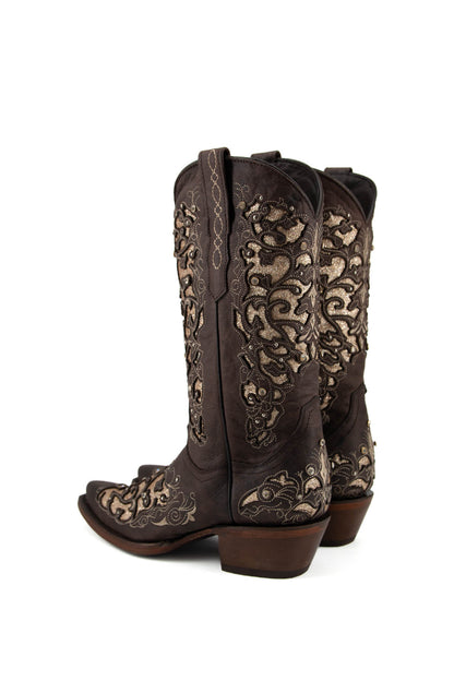 Clarissa Snip Toe Cowgirl Boot