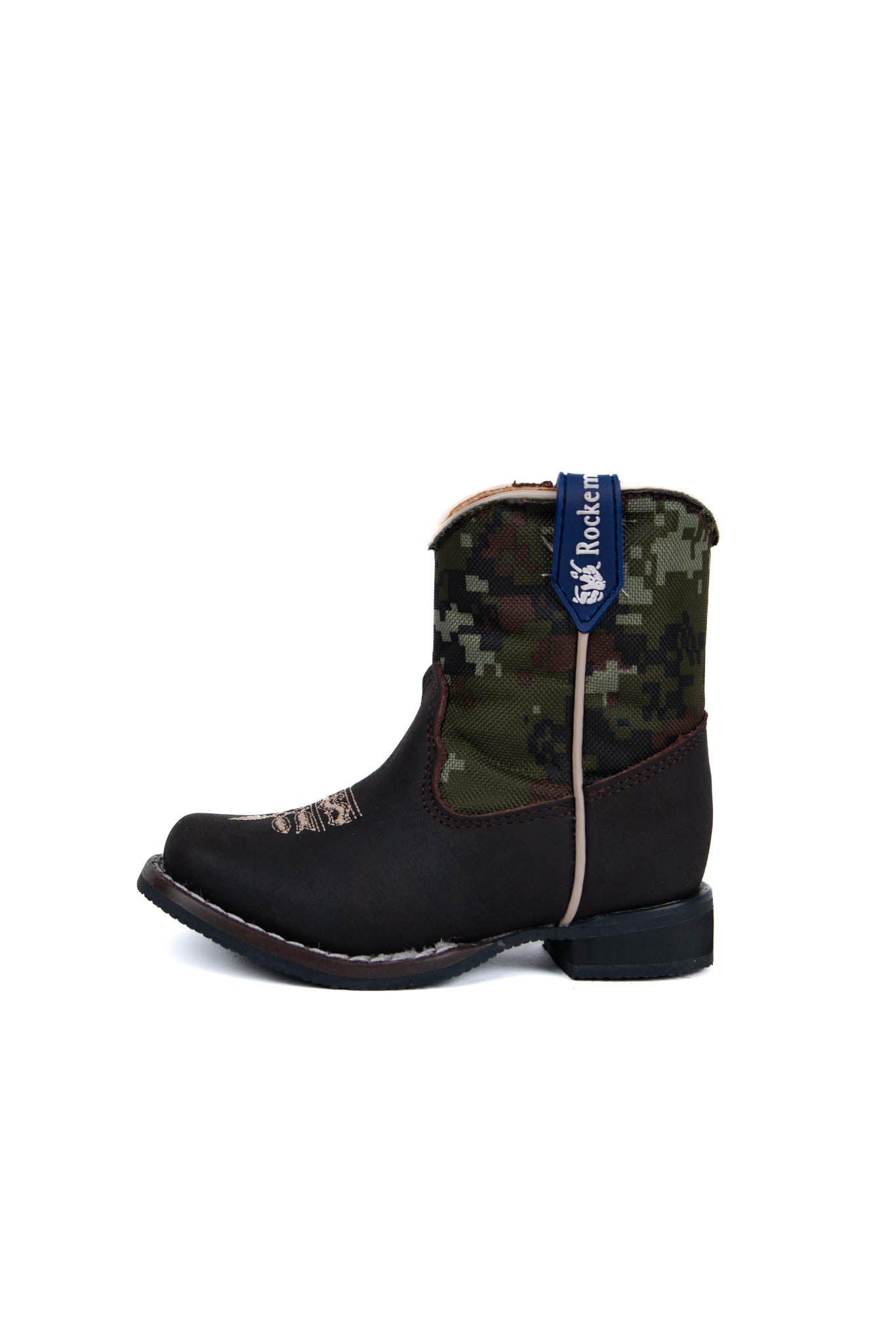 Baby Boy Camouflage Verde Boots