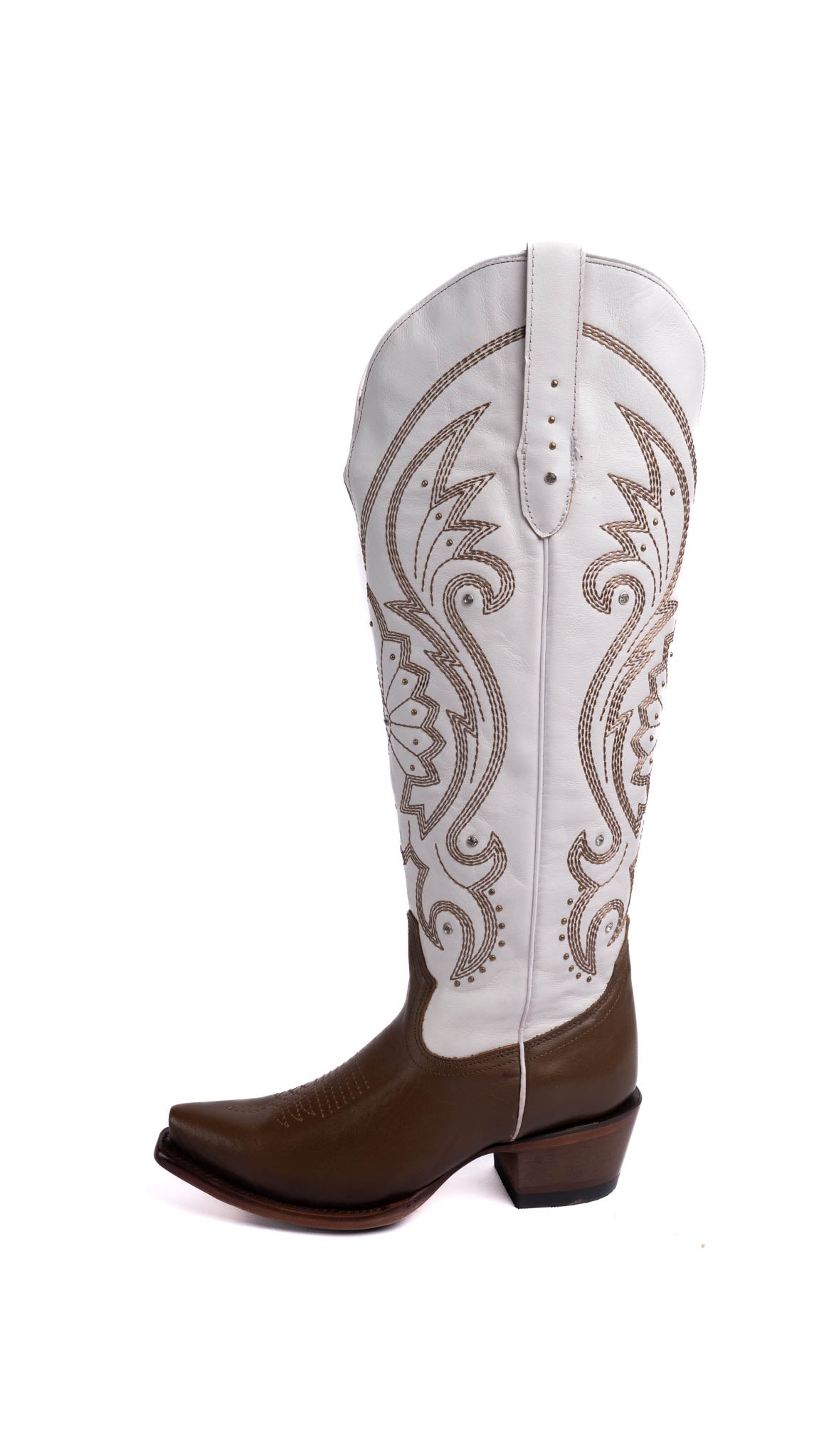 Bonie Tall Wide Calf Friendly Cowgirl Boot