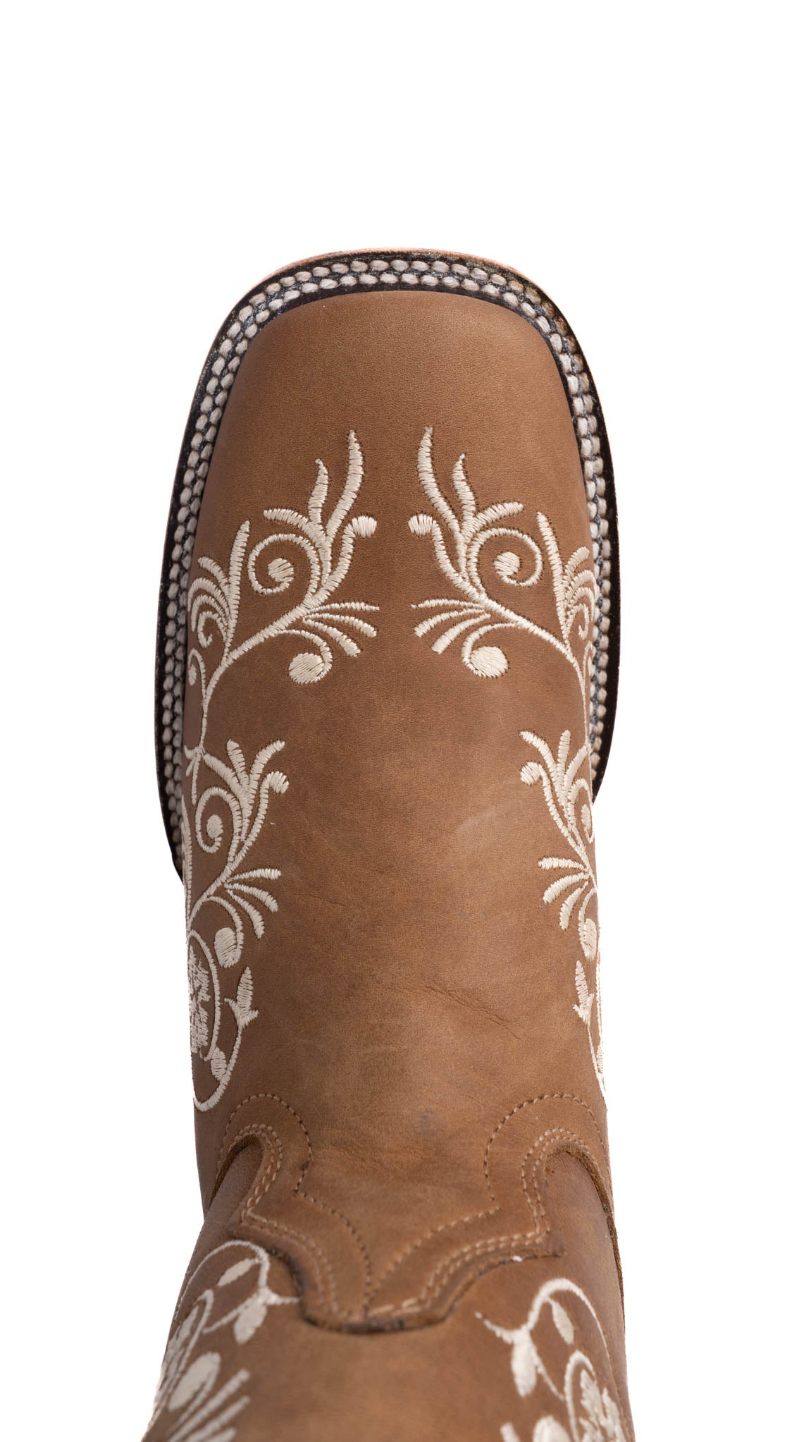 Verano Tabaco Square Toe Cowgirl Boot