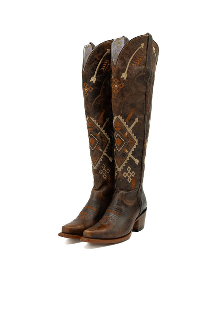 Itzel Arona XL Point Toe Cowgirl Boots