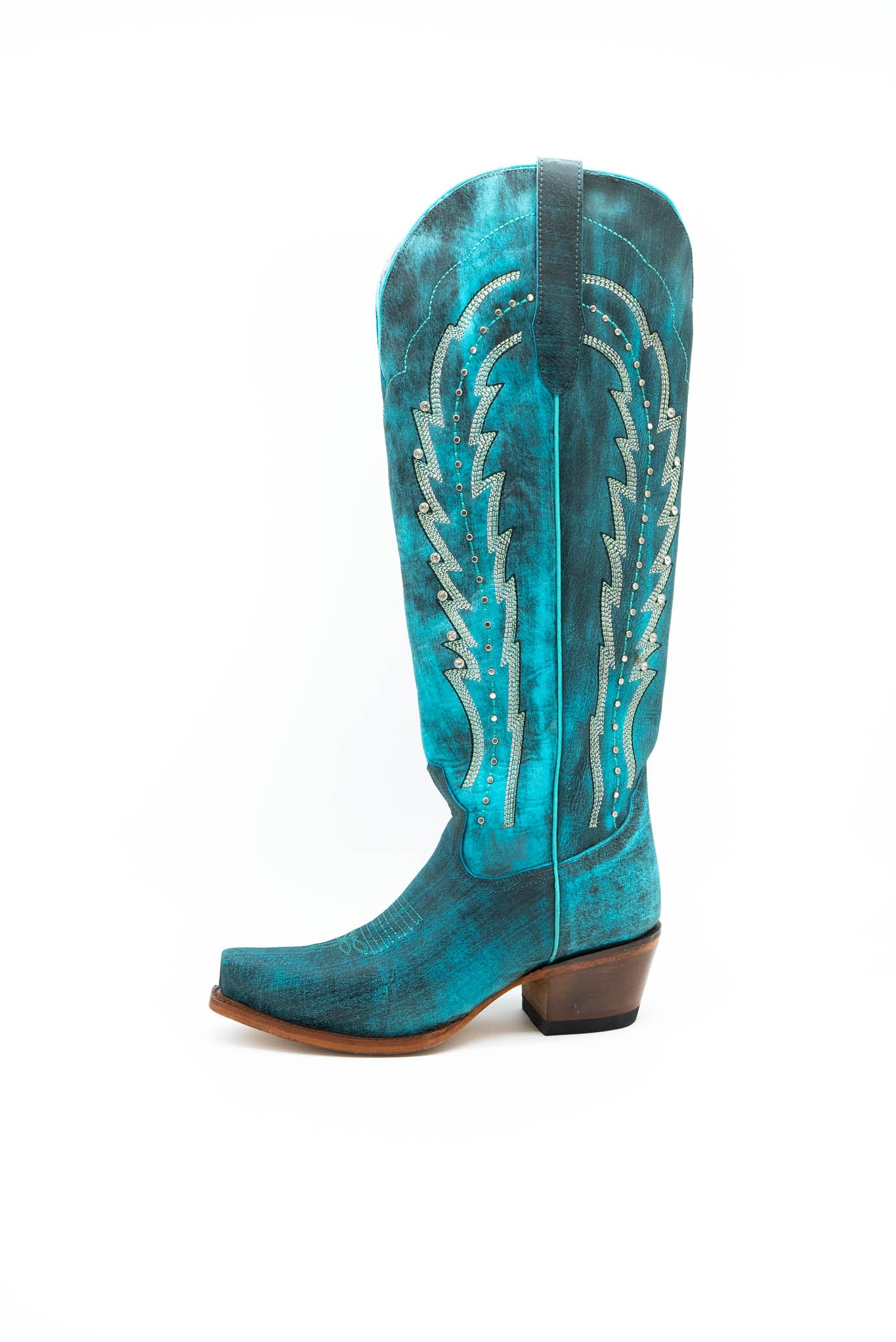 Est. Carolina Monett Turquia Tall Wide Calf Friendly Cowgirl Boot