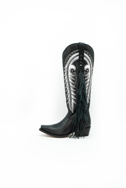 Amanda Fringe Tall Cowgirl Boot