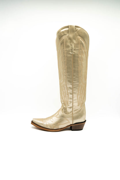 The Cosmic Tall Metallic Cowgirl Boot