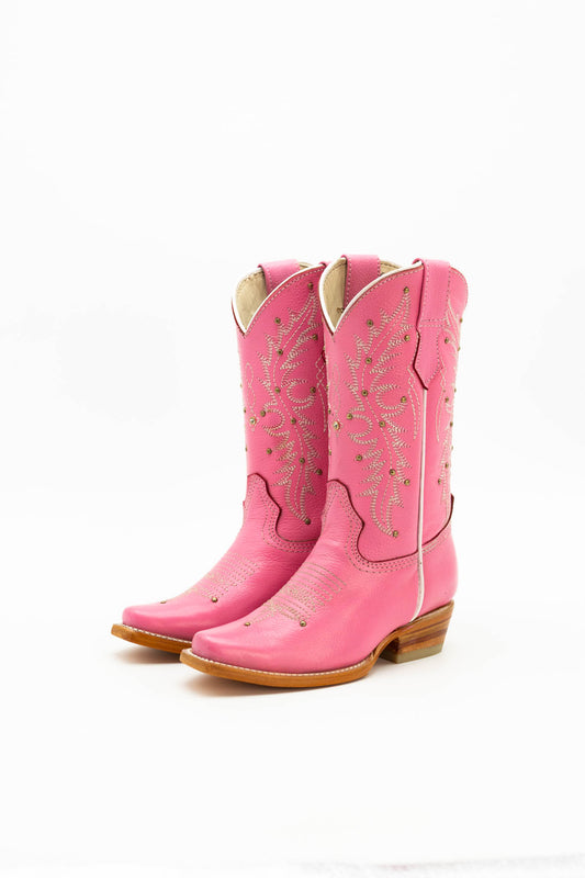 Little Girl Pearls Country Boots