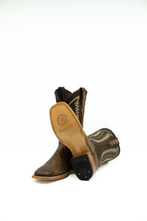 Men's Imit Cuello de Toro Orix Square Toe Cowboy Boot