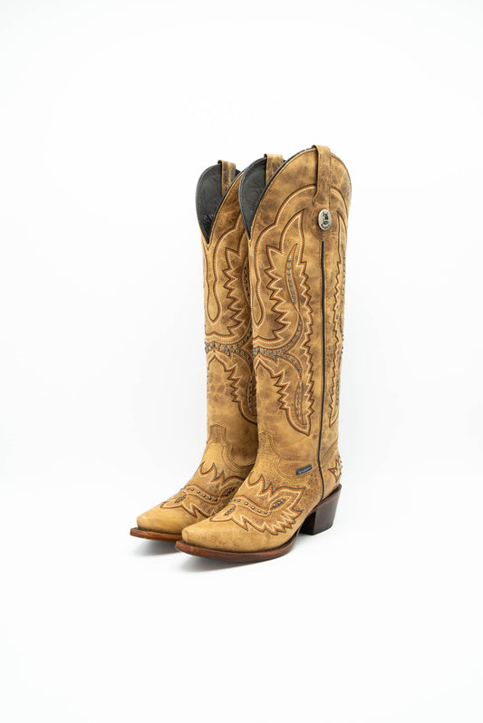 Maria Tall Snip Toe Cowgirl Boot
