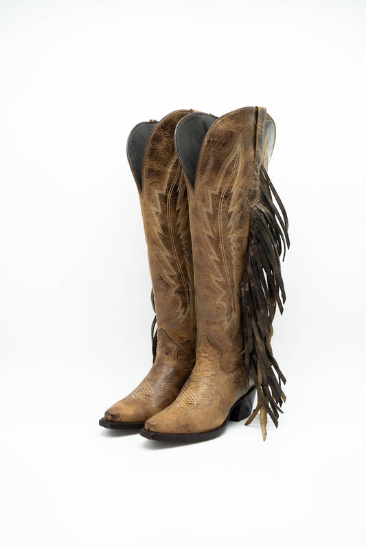 Brandy Borrego Barbas Wide Calf Friendly Tall Cowgirl Boot