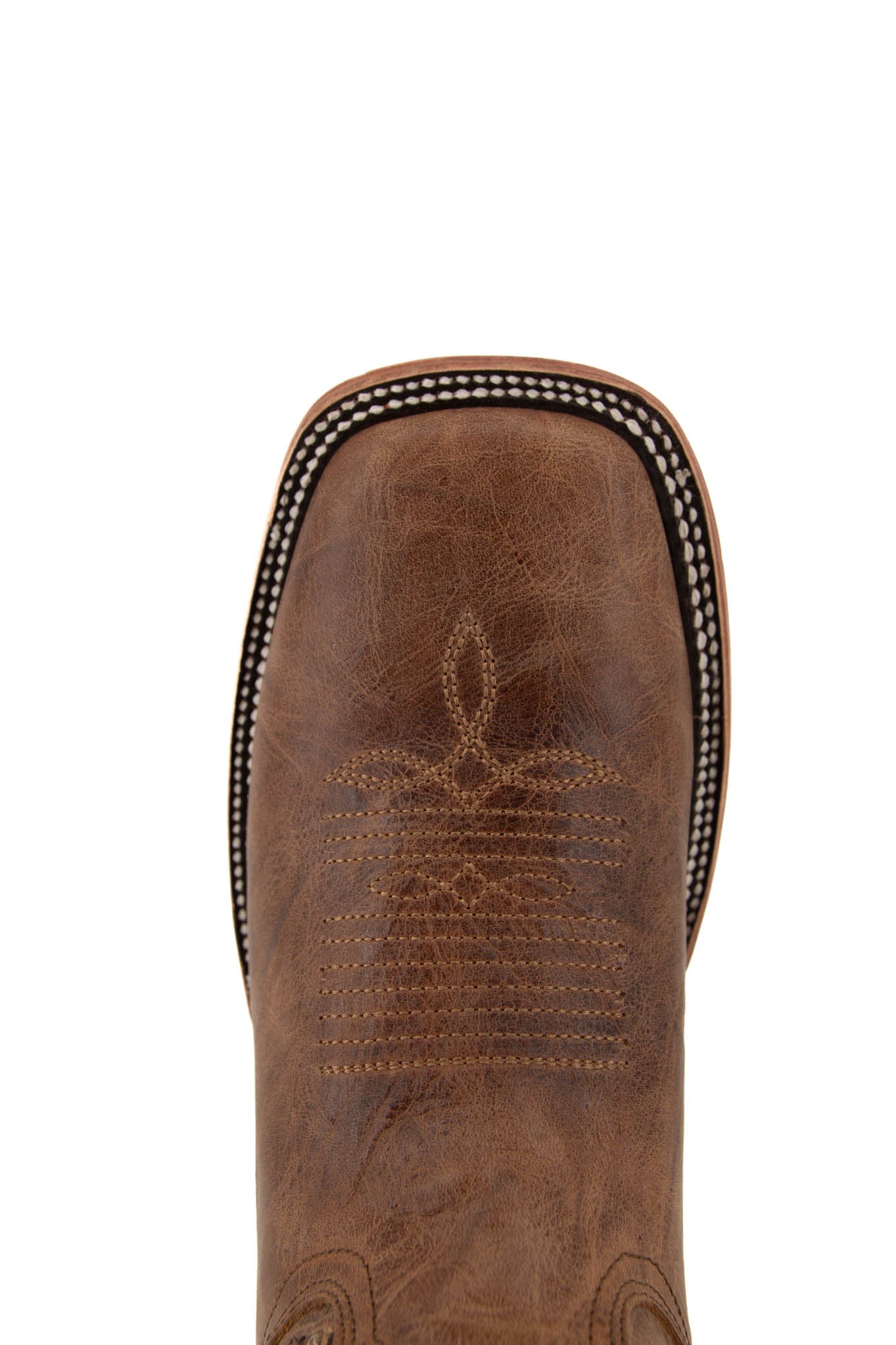 Est. Huichol Aztec Square Toe Cowboy Boots