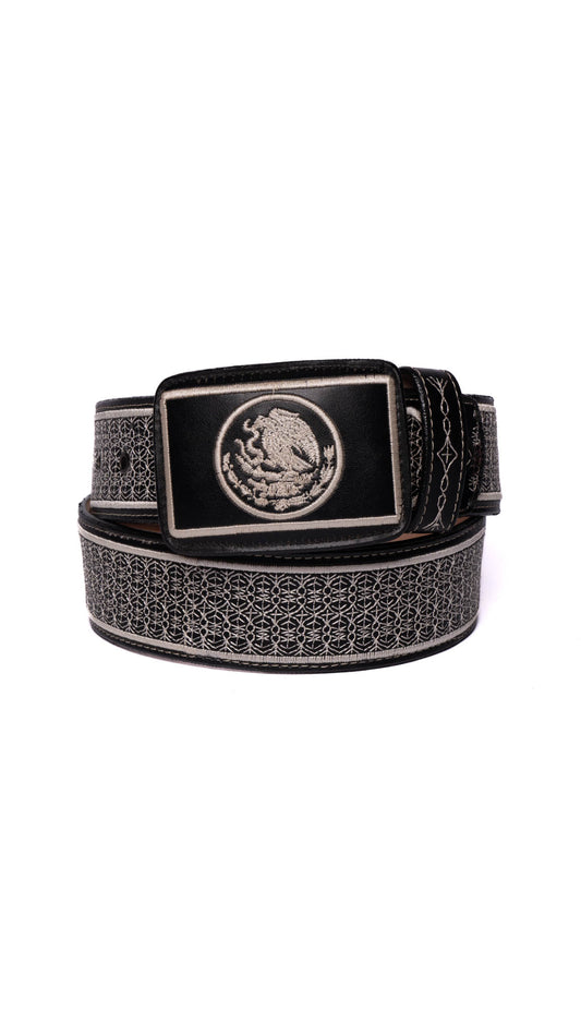 Mexico Embroidered Cowboy Belt