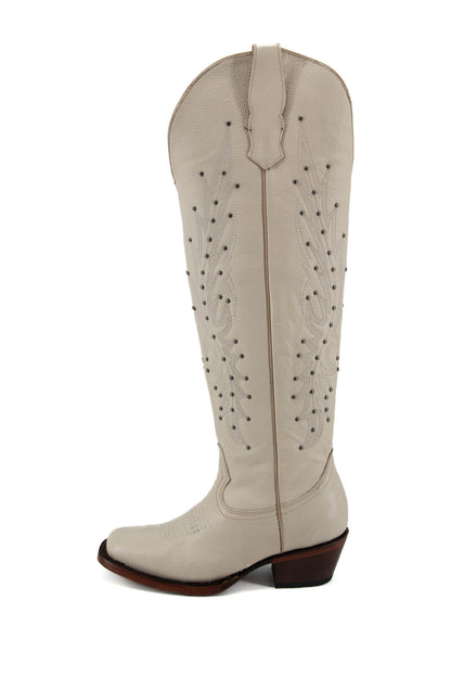 Paulina Tall Frontier Toe Cowgirl Boot