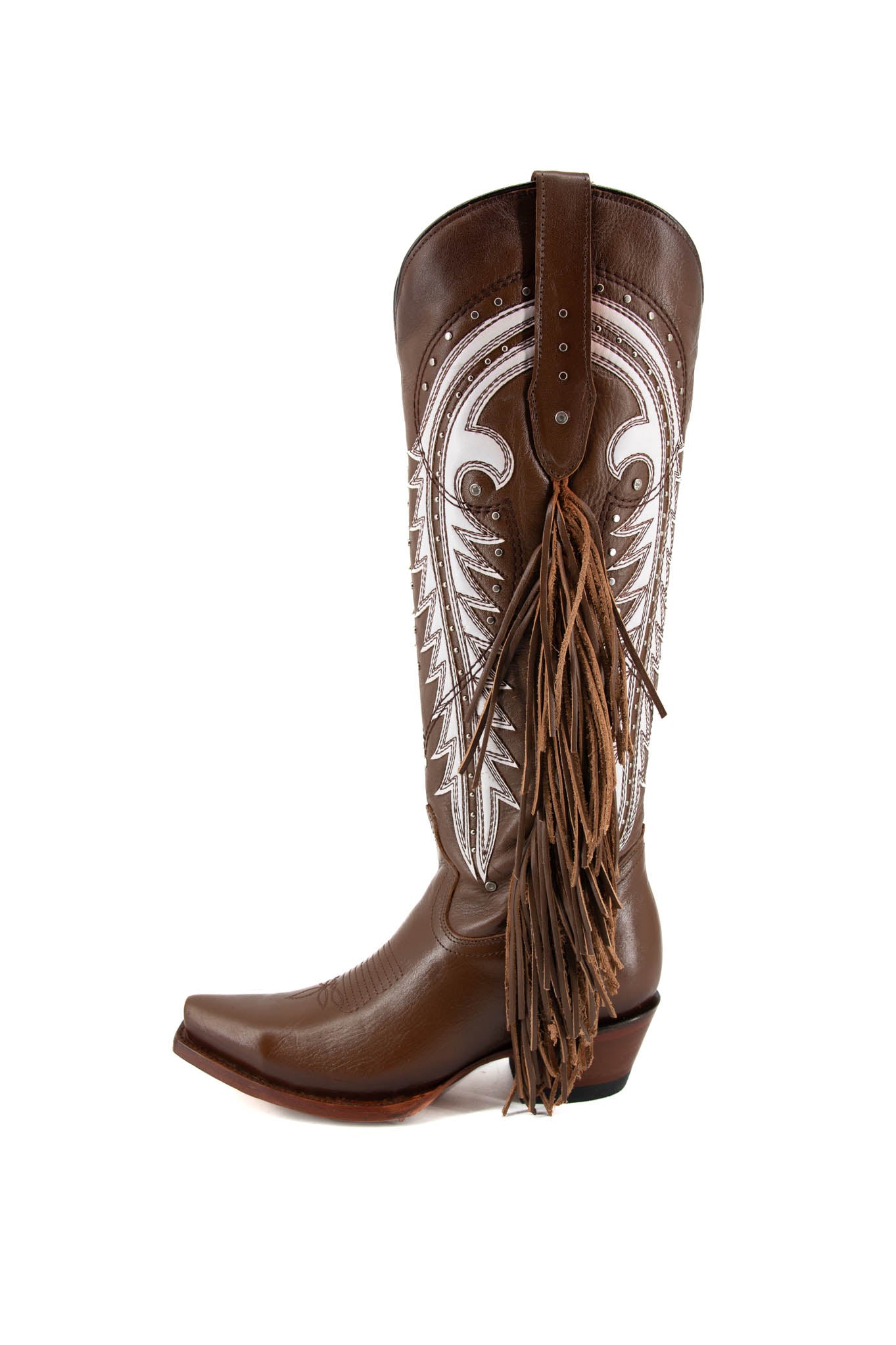 Amanda Fringe Tall Cowgirl Boot