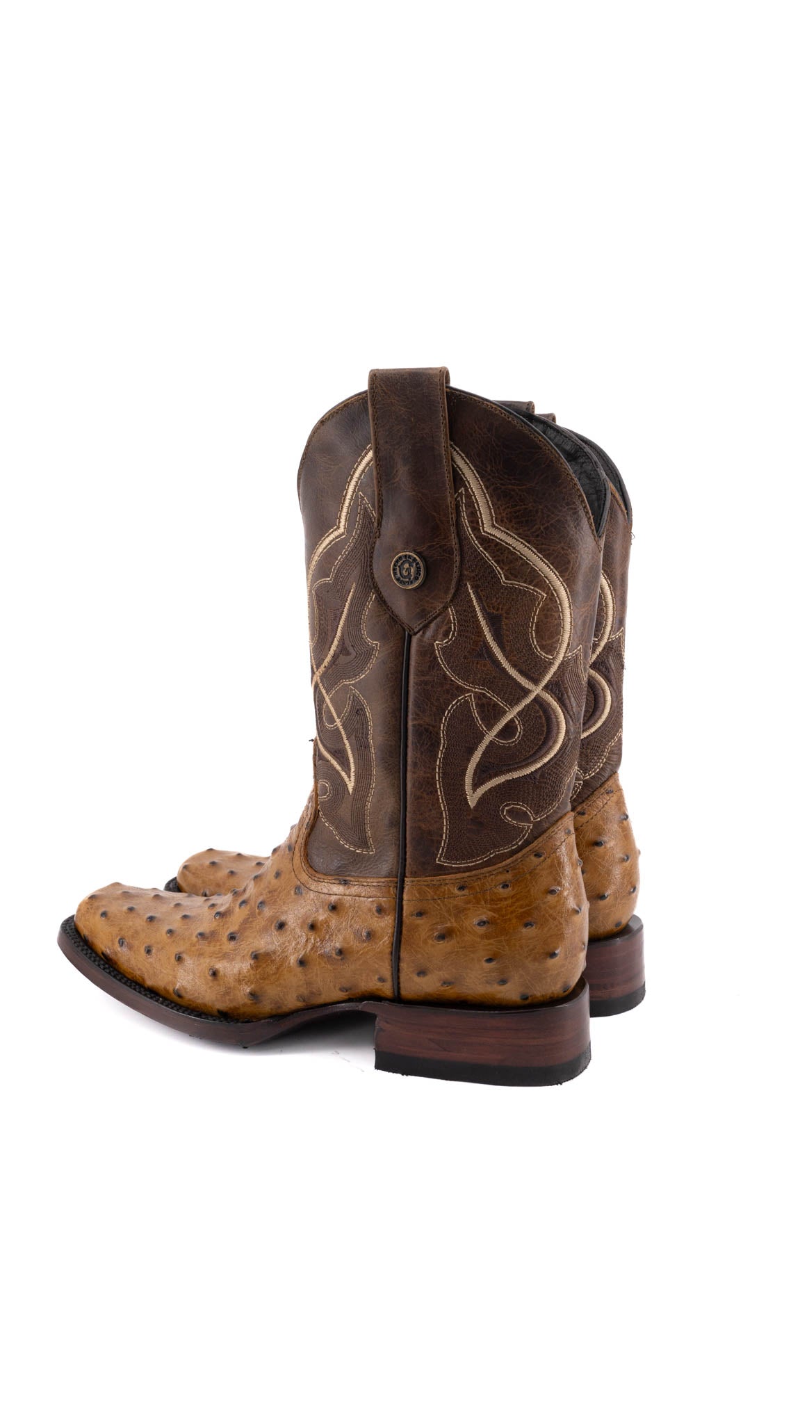 Avestruz Ranch Rodeo Cowboy Boot