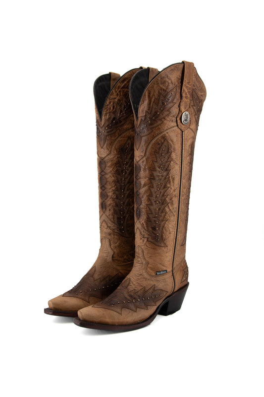 Nallely Tall Snip Toe Cowgirl Boot