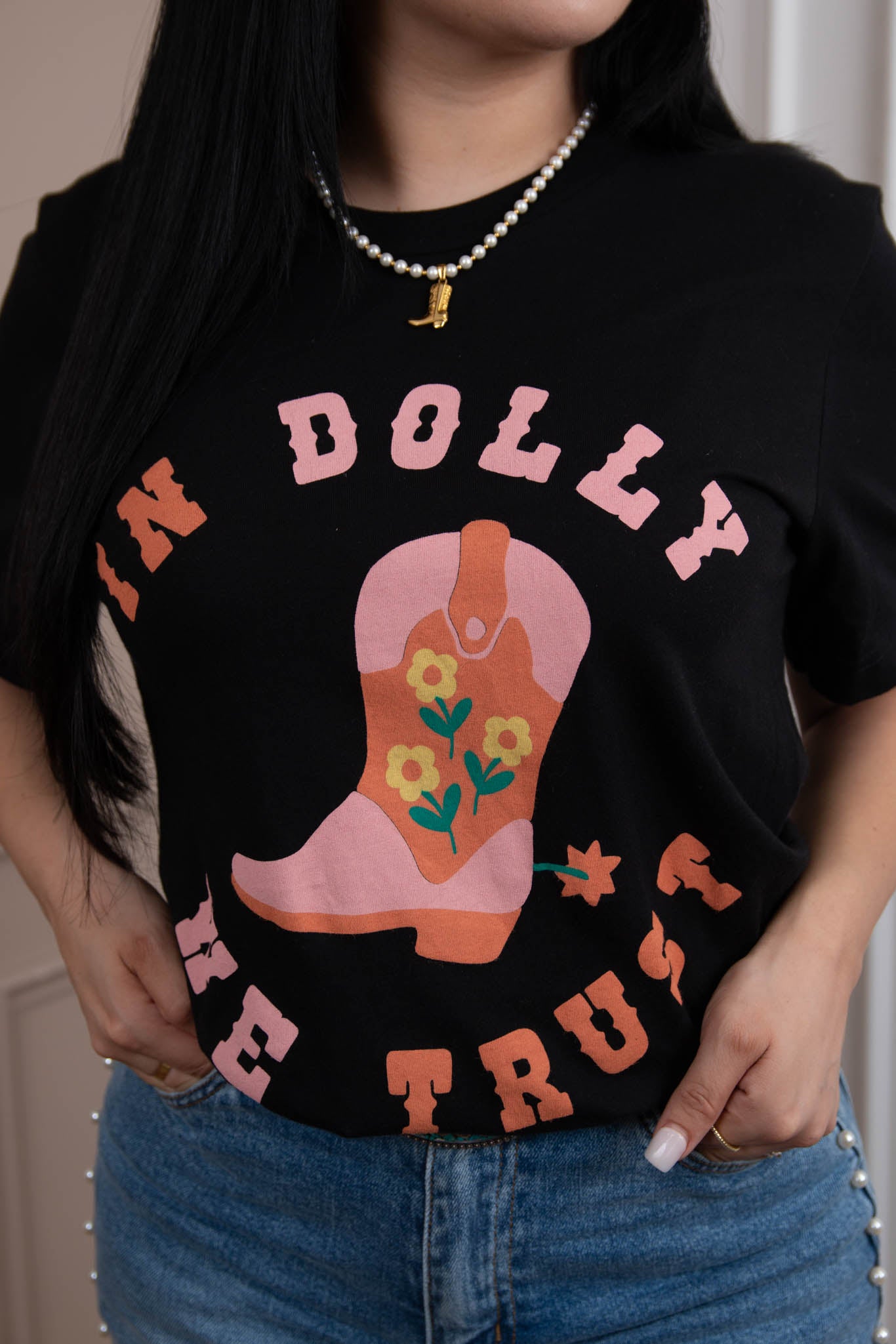 In Dolly We Trust Graphic Tee JJ