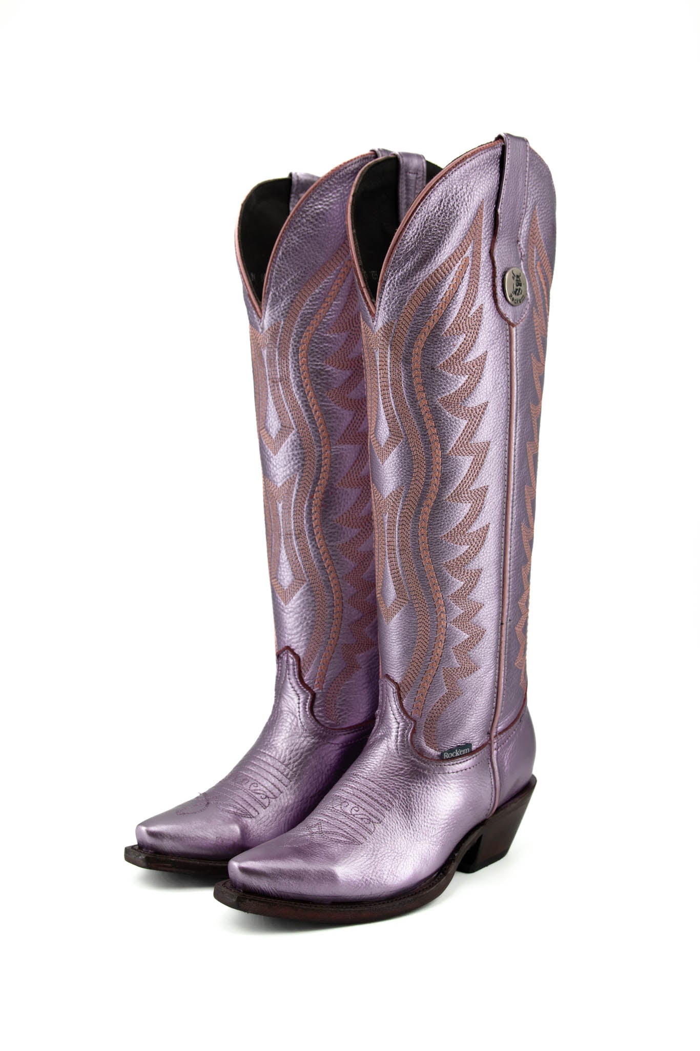 Est. Camila Metallic Tall Cowgirl Boot