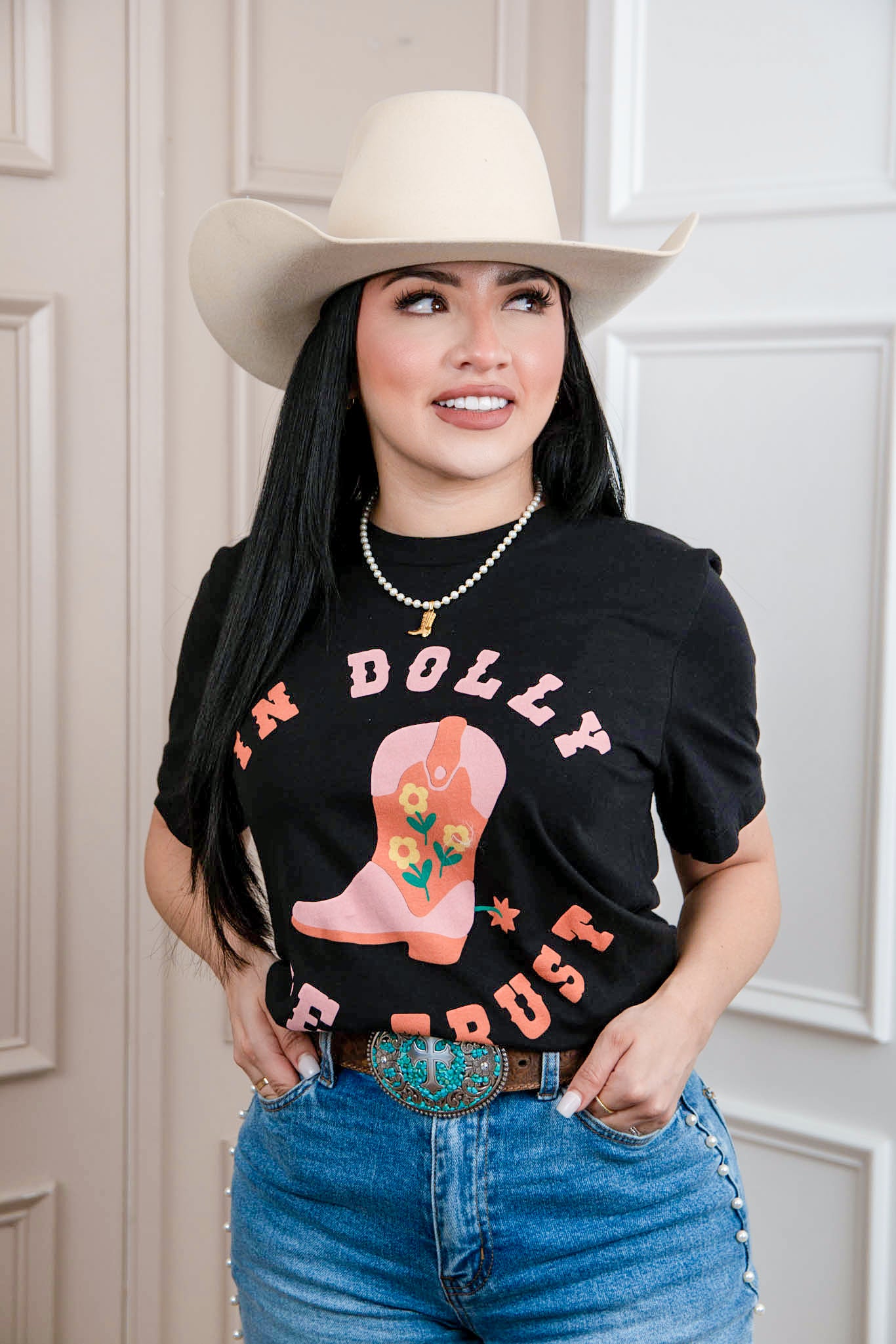 In Dolly We Trust Graphic Tee JJ