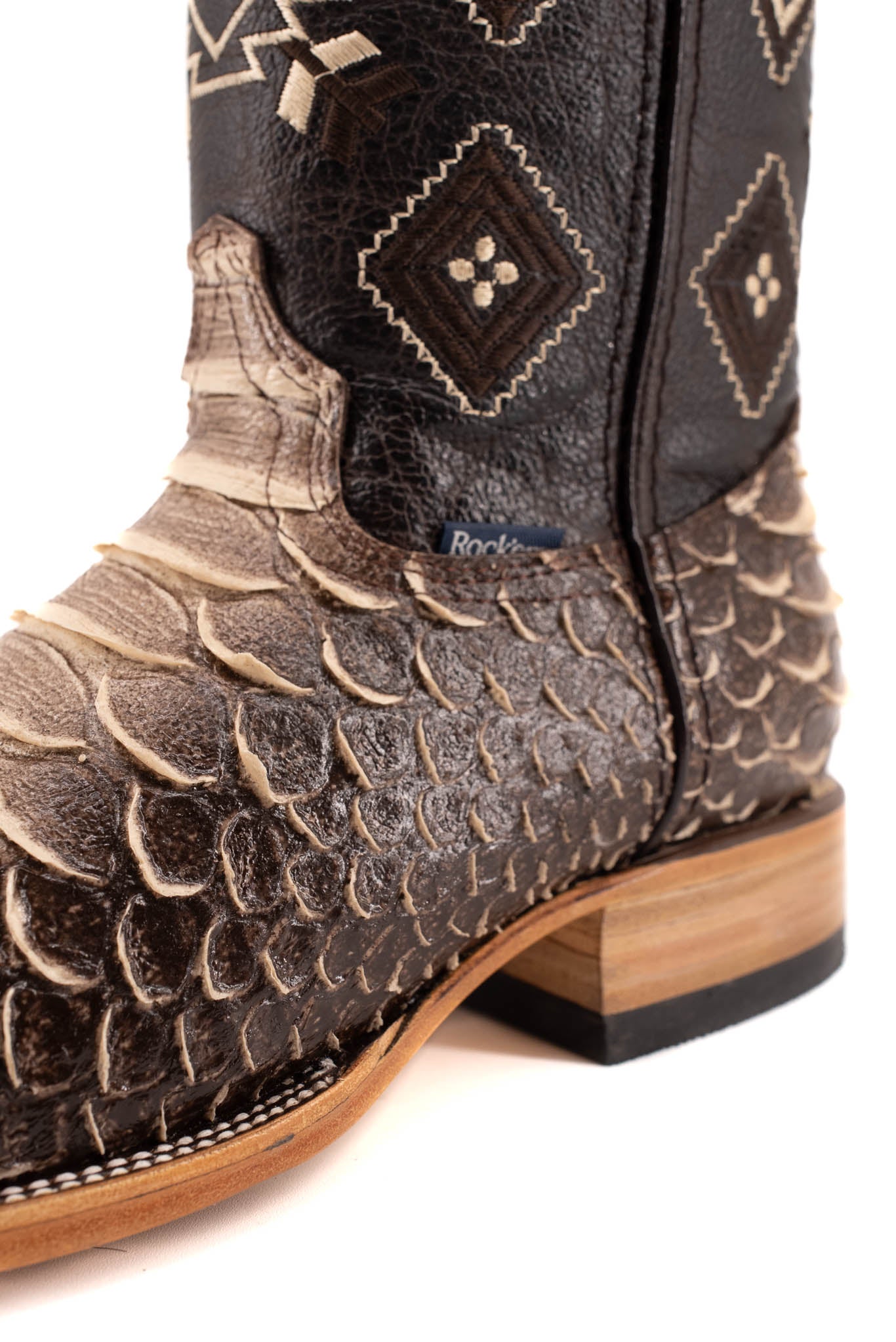 Men's Piton Mega Sombreado Square Toe Cowboy Boots