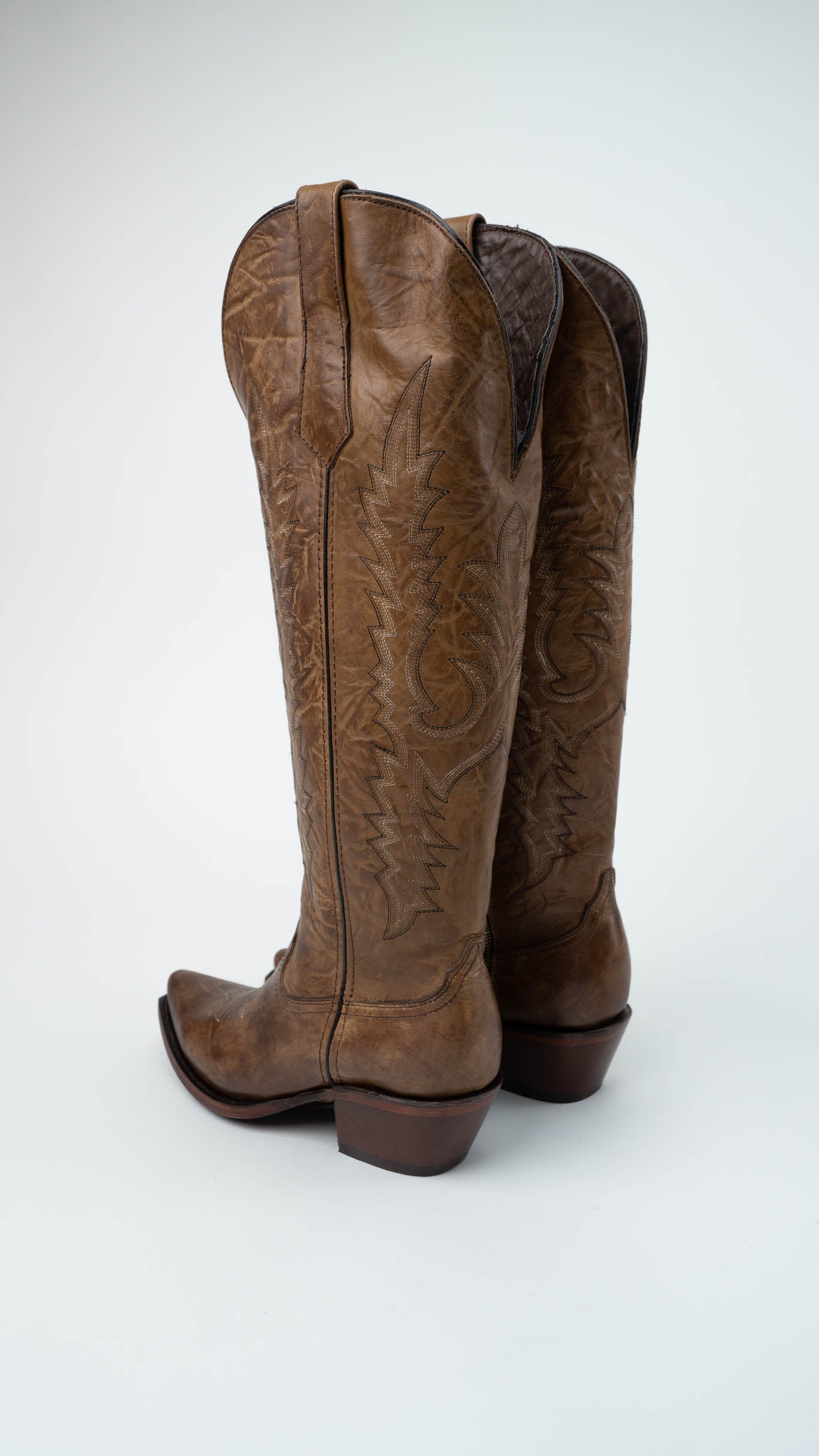 Alexa Est. Aguila Tall Wide Calf Friendly Cowgirl Boot