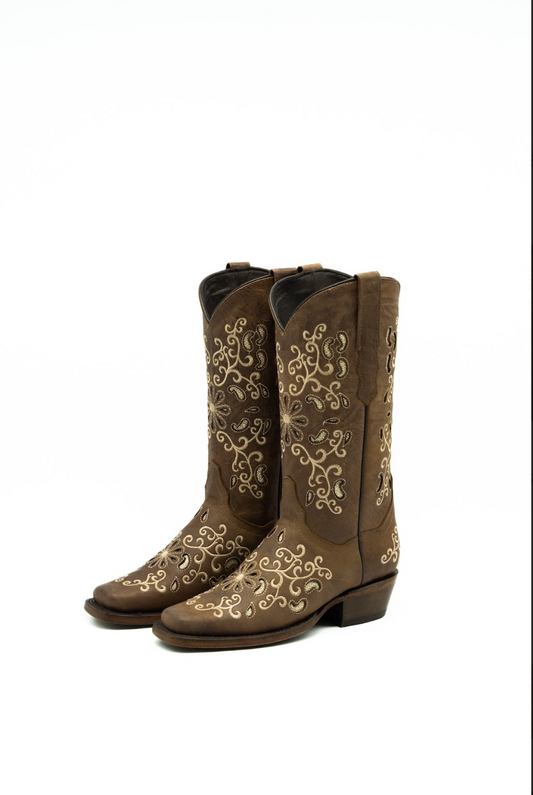 The Alexandria Frontier Cowgirl Boot