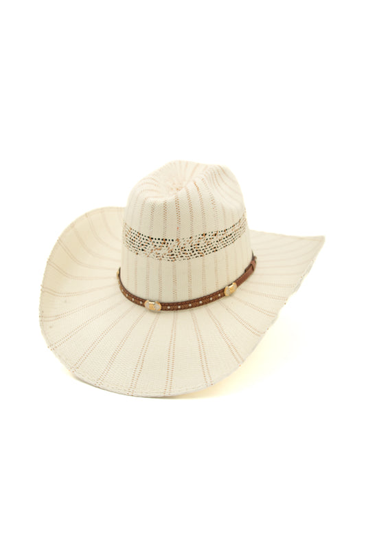 Bangoras Enzo Ivory 10X Straw Hat