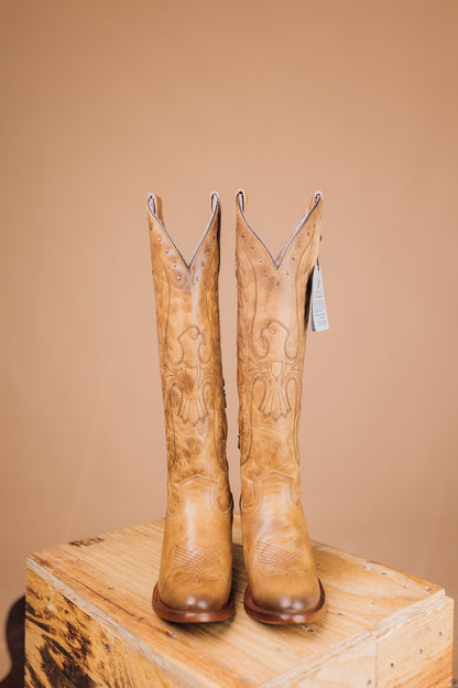 The Carolina Damiana Tall Round Toe Cowgirl Boot