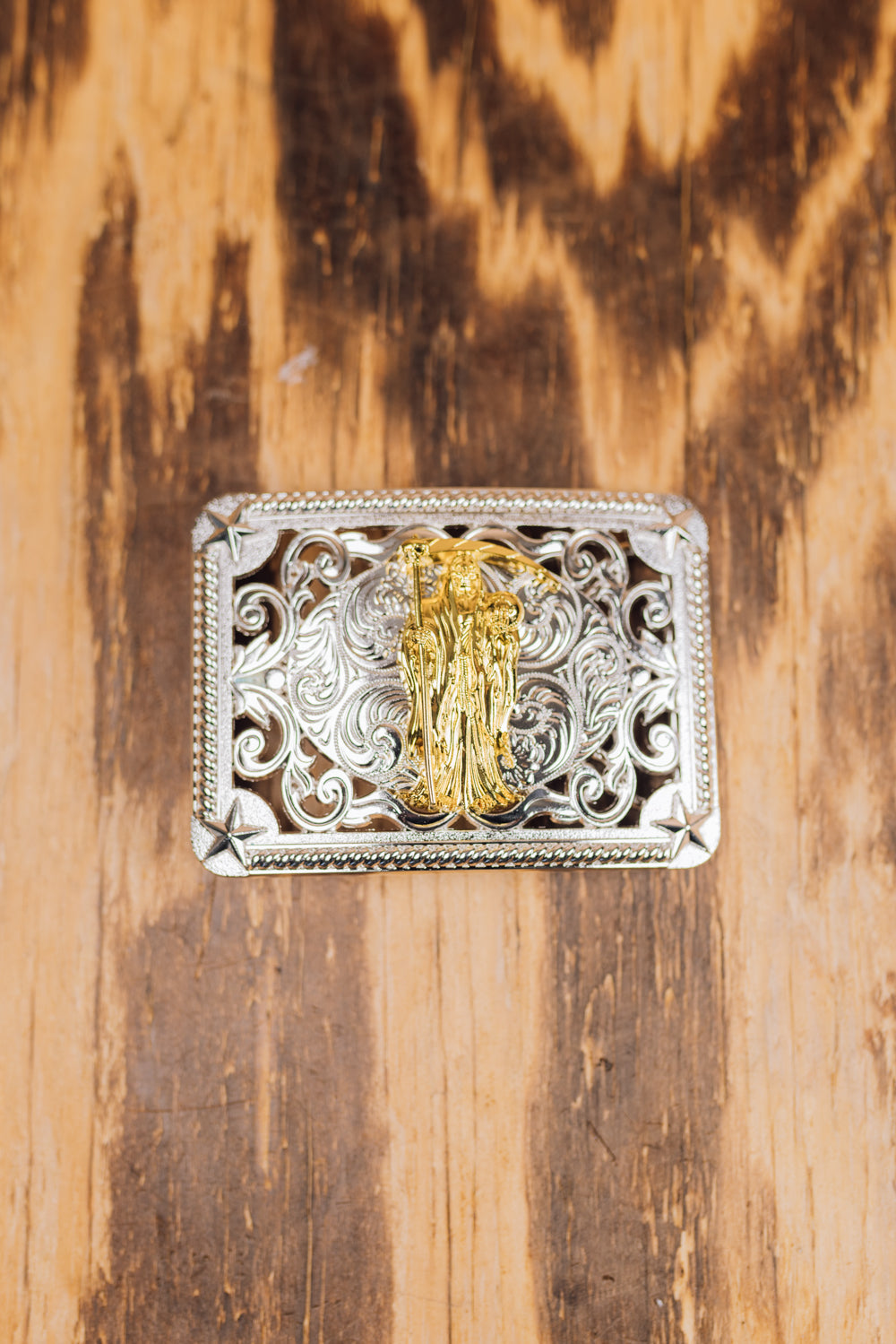 Gold Star Buckle ( Sterling Silver Buckle Sets