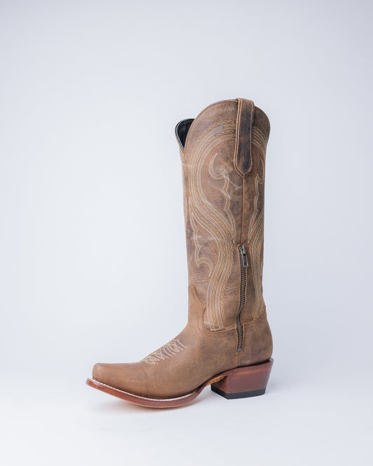 The Lorena Cabra Miel Tall Cowgirl Boot