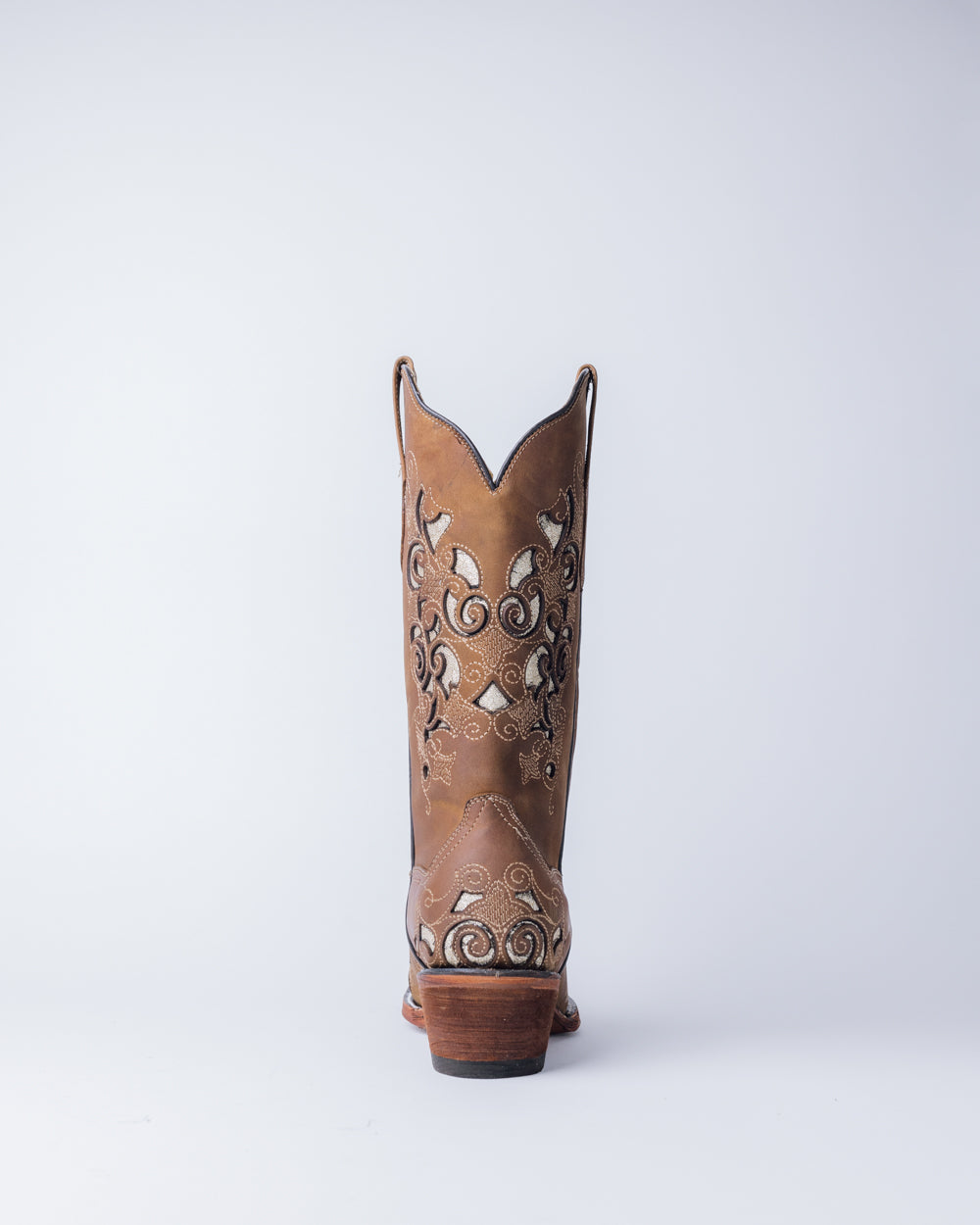 The Damaris Tan Cowgirl Boot